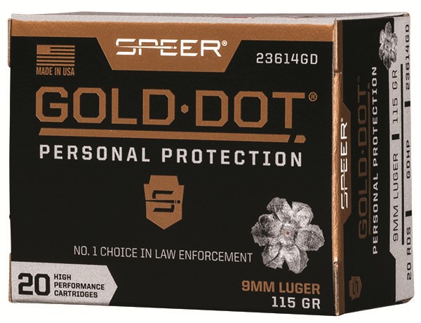 SPEER 23614GD 9MM 115GDHP 20 - Taurus Savings